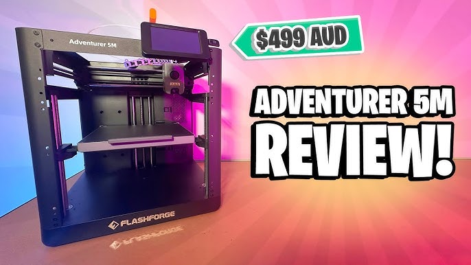 review of the flashforge adventurer 5m 3d printer