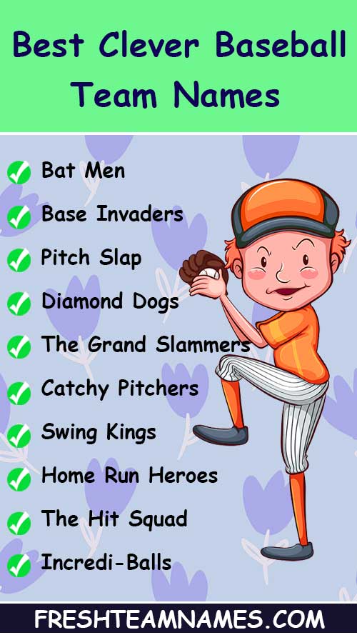 Discover Clever Baseball Puns Team Names for Inspiration