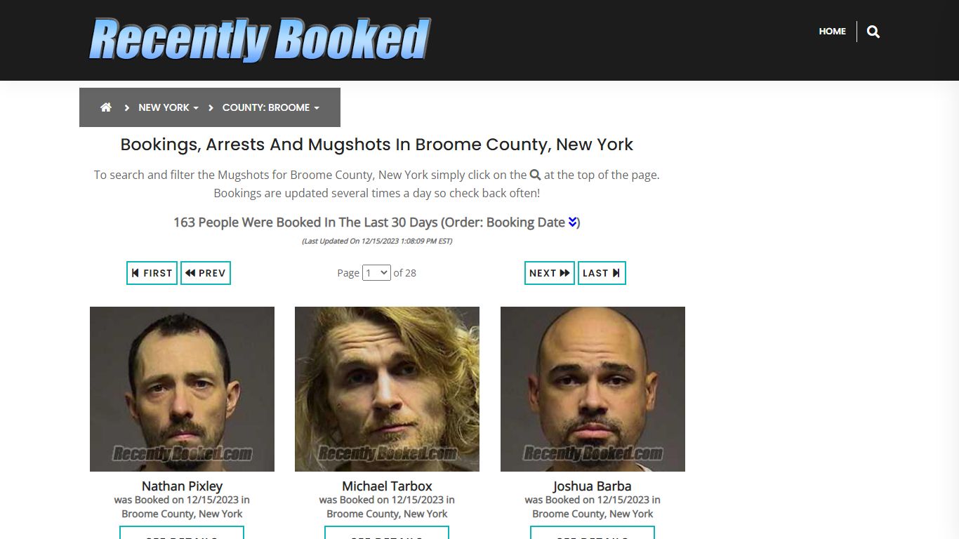 Broome County Arrests Today: Find Out Who Got Booked!